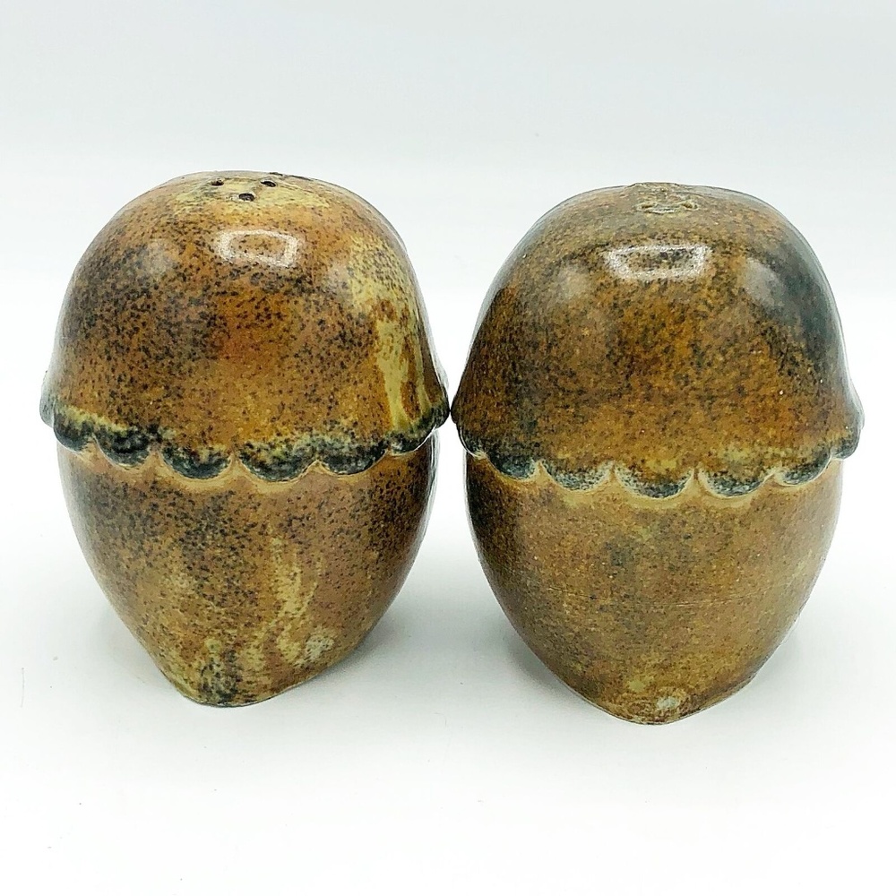 Brown Owl Natural Style Salt and Pepper Shakers - Picture 3 of 6
